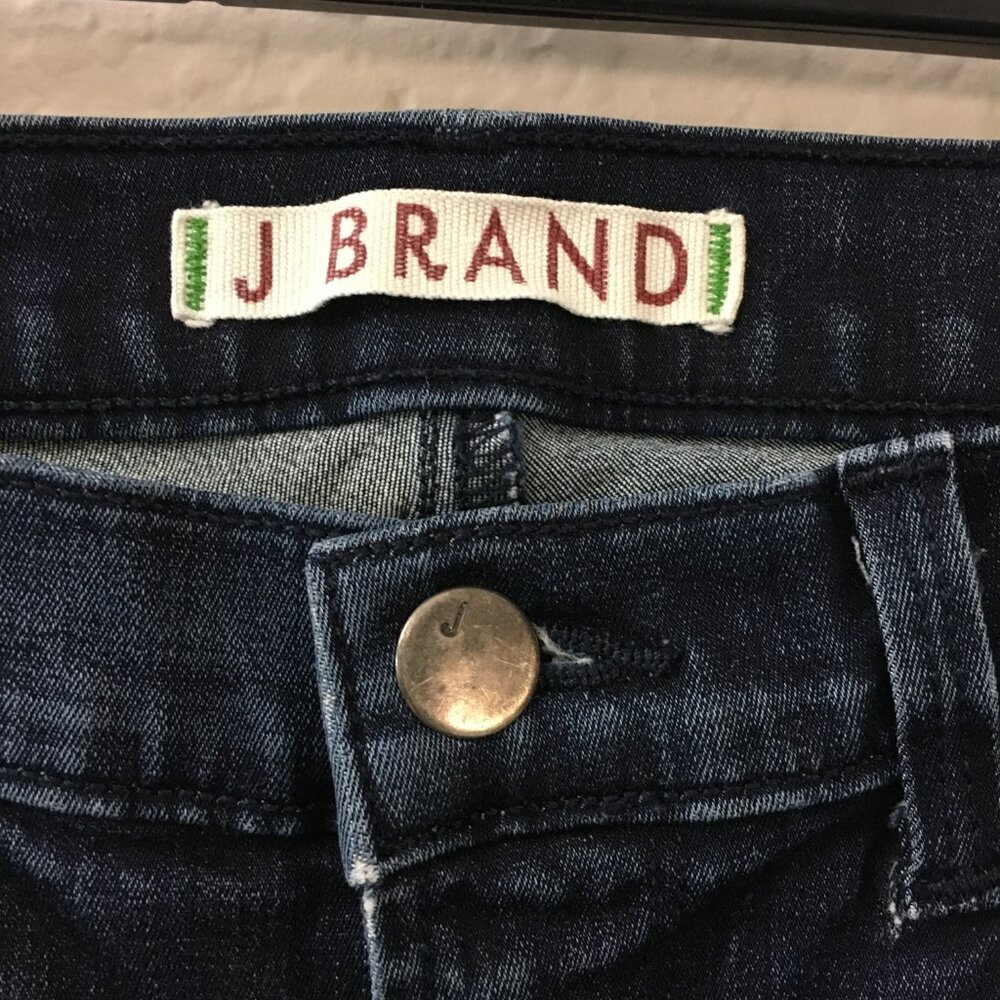 J Brand Majestic Super Skinny Jean Womens 28 Dark Wash Denim Stretch - Picture 5 of 14